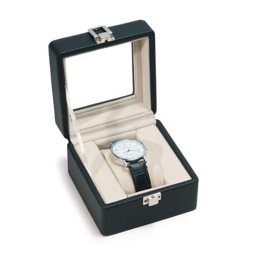 Watch Box, 1 Slot Watch Display Case for Men & Women, Removable - Product Imagery