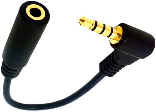FENGHAISHUN 3.5mm 4 Pole Stereo TRRS Audio Adapter Cable Male to by FENGHAISHUN - Angle View 1