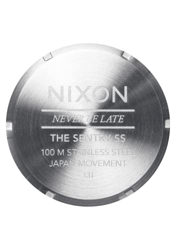 NIXON Sentry SS A356 - 100m Water Resistant Men's Analog Classic - Product Imagery