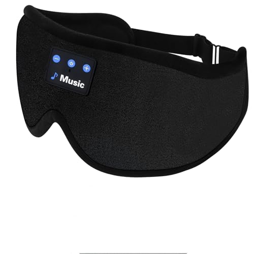3D Sleep Mask with Bluetooth Headphones, Sleeping Headphones for - Product Imagery