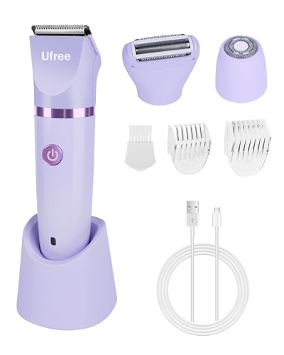 Ufree 3-in-1 Bikini Trimmer Electric Razors for Women, Gifts for - Product Imagery
