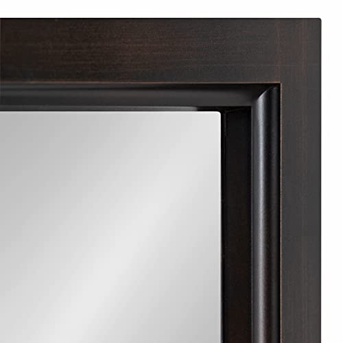 Kate and Laurel Cassat Window Wall Accent Mirror, 13" x 30", - Product Imagery