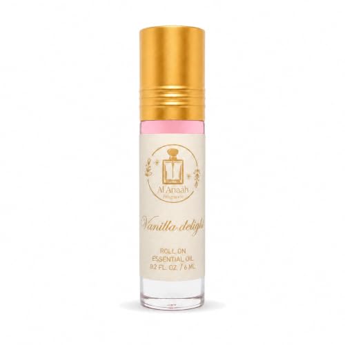 Vanilla Delight, Roll on Essential Oil 6ml 0.2 fl. oz, - Product Imagery