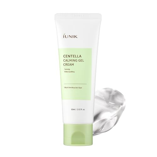 IUNIK Centella Calming Gel Cream - Moisturizer for Soothing 2.02 fl oz - IUNIK Official Product View 1