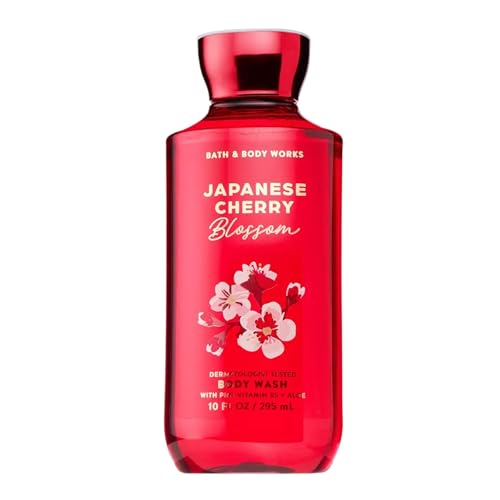 Bath & Body Works Japanese Cherry Blossom Body Wash, Nourishing - Product Imagery
