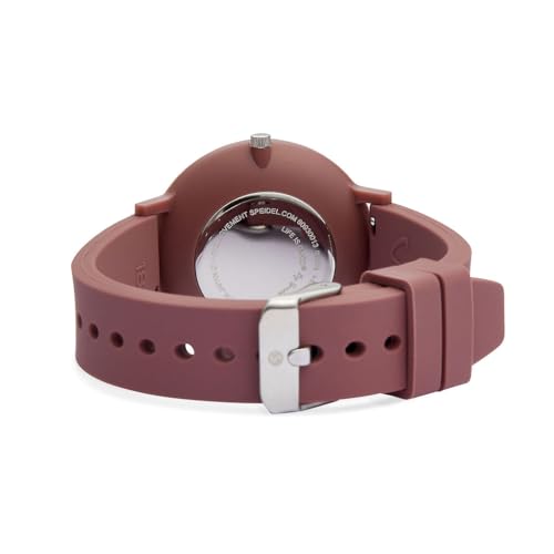 Speidel Life is Good 40mm Watch, Comfortable Silicone Strap, - Product Imagery