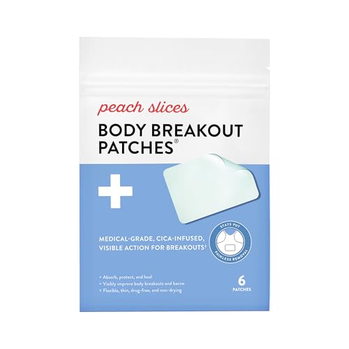 Peach Slices - Body Breakout Patches (6 ct) - Overnight Body - Product Imagery