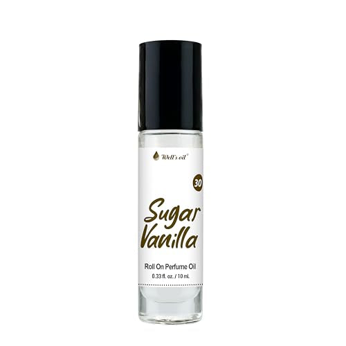 Well's Oil Roll-On Perfume Oil (Sugar Vanilla) | Oil-Based - Product Imagery