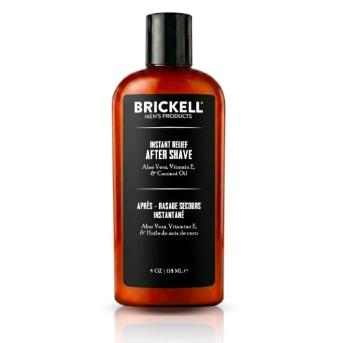 Brickell Men s Instant Relief Aftershave for Men Soothing - Brickell Men's Products Official Imagery - 1