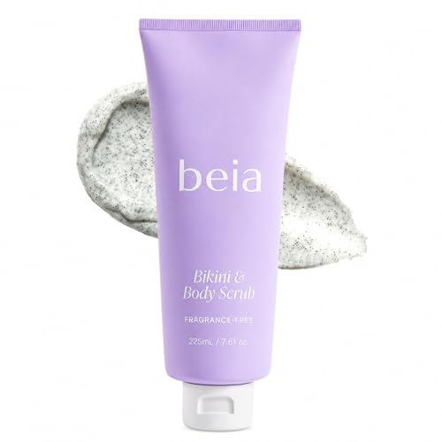 Beia Exfoliating Bikini Body Scrub with Glycolic Acid & Rice Powder, 7 - Beia Official Product View 1