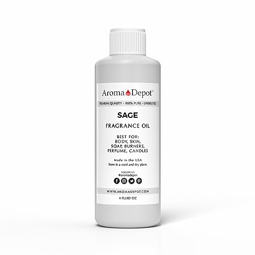 Aroma Depot Sage Type Perfume/Body Oil (7 Sizes) Our - Product Imagery