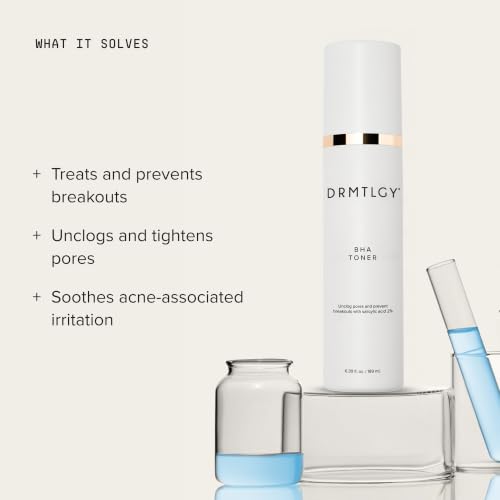 DRMTLGY BHA Clarifying Toner | Acne & Pore-Reducing Face Toner - Product Imagery