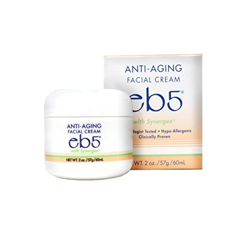 eb5 Anti Aging Face Neck Cream with Synergex Formula for Men - eb5 Official Imagery - 1