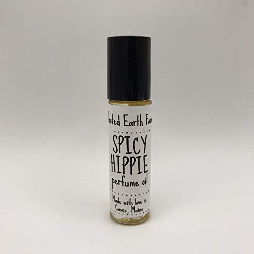 Spicy Hippie Perfume Oil Ginger and Patchouli - Product Imagery