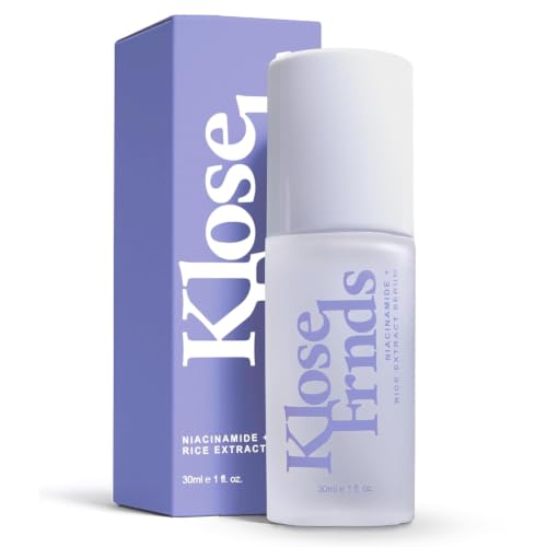 Niacinamide Rice Extract Facial Serum Hydrating Glow Face - KLOSE FRNDS Official Imagery - 1