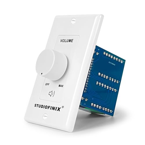 STUDIOFINIX 100W in Wall Volume Control Knob Matching Impedance - by STUDIOFINIX - Angle View 1
