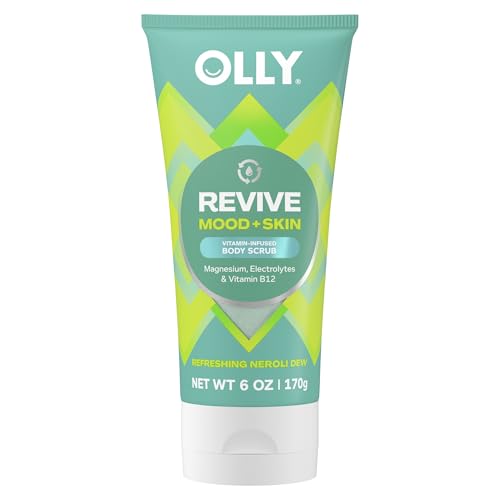 OLLY Revive Body Scrub Nourishing Cleanser, 6 oz - Product Imagery