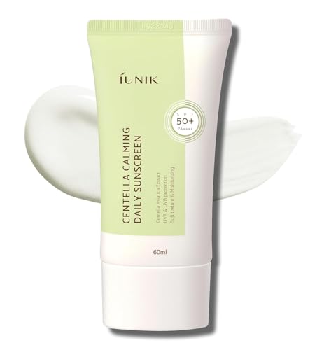 IUNIK Centella Calming Moisture Daily Sunscreen SPF 50+ PA++++ Matte & No White - IUNIK Official Product View 1