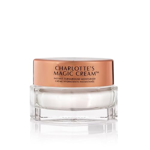 Charlotte Tilbury Magic Cream Face Moisturizer - Firming & Hydrating Face Cream to Create a Smoother-Looking Base for Makeup - Enriched with Vitamins C & E, Peptide Complex & Hyaluronic Acid - Elefair Tech Official Product View 1