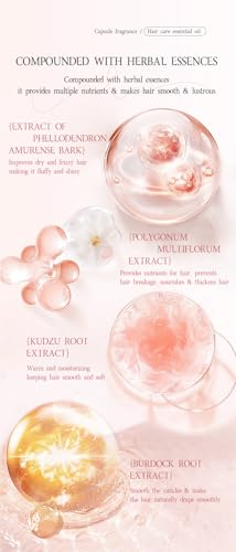 Hair Perfume for Women Long Lasting, 5 Scents Mini Hair - Product Imagery