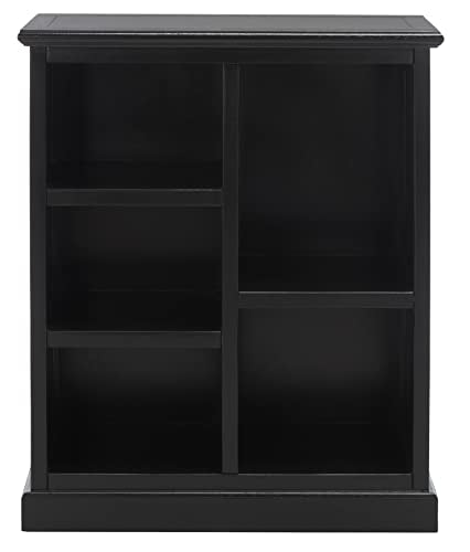 SAFAVIEH Furniture - Maralah 5-Shelf Storage Unit - Black - - Product Imagery