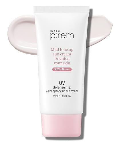 MAKEPREM UVA UVB Defense Me Calamine Calming Sun Cream SPF - MAKEP:REM Official Imagery - 1