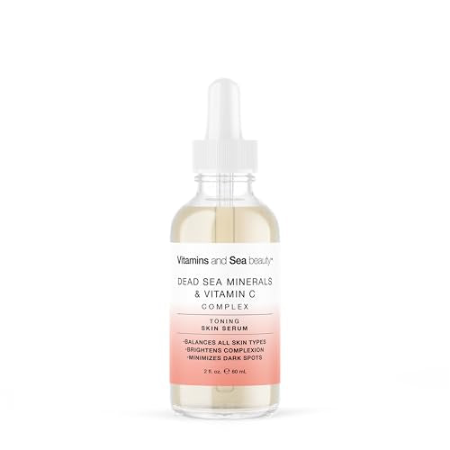 Toning Skin Serum with Vitamin C Complex & Dead Sea Minerals – - Product Imagery