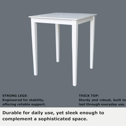 International Concepts Solid Wood Top Counter Height Dining - Product Imagery