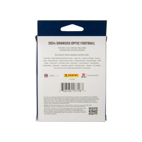 2024 Donruss Optic NFL Football Trading Cards Hanger Box – - Product Imagery