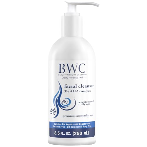Beauty Without Cruelty AHA Facial Cleanser – Exfoliating Face - Product Imagery