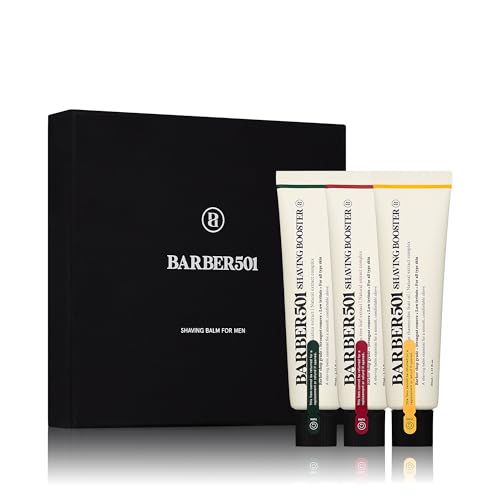 Shaving Booster Balm Shaving Cream Men Shaving Gel Shave Oil - BARBER501 Official Imagery - 1