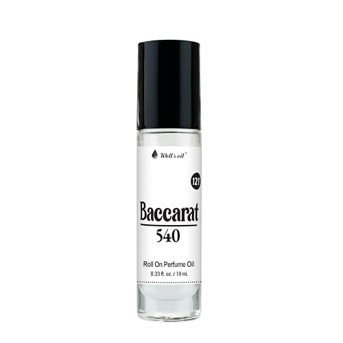 Well's Oil Roll-On Perfume Oil (Bacarat 540) | Oil-Based - Product Imagery