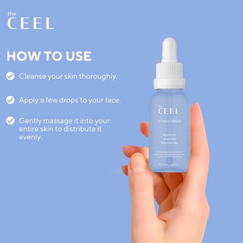 The Ceel Retinol Serum for Face | Resurfacing Retinol Serum | - Product Imagery