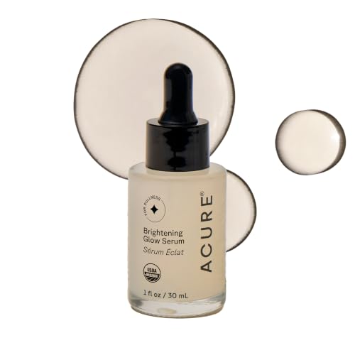 Acure Brightening Glow Serum - Anti Aging Face Serum 1 fl oz - Acure Official Product View 1
