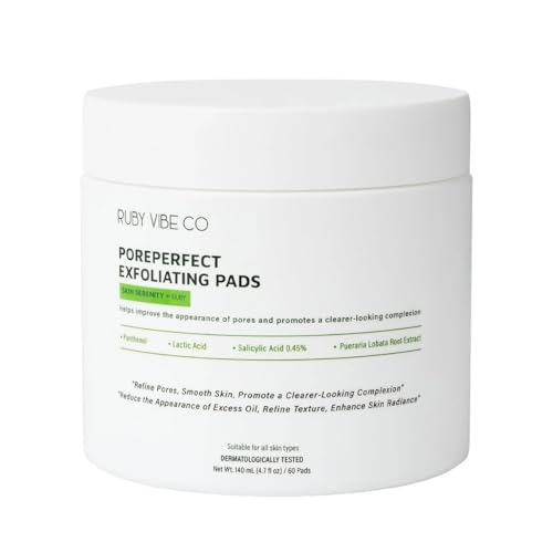 Exfoliating Toner Pads, Salicylic Acid for Smoother Skin - Product Imagery