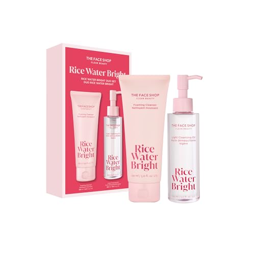 THE FACE SHOP Rice Water Bright Double Cleansing Duo Set - The Face Shop Official Imagery - 1