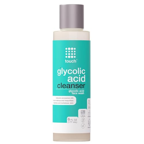 10% Glycolic Acid Face Wash - Exfoliating, Non Drying & Foaming - Product Imagery