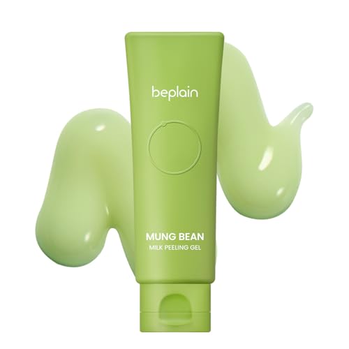 beplain Mung Bean Milk Peeling Gel, Hyaluronic Acid Exfoliator, 4.05 fl oz - beplain Official Product View 1