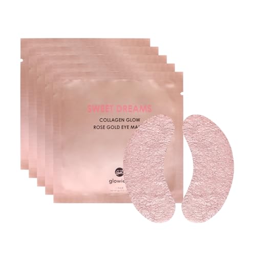 Sweet Dreams Collagen Glow Rose Gold Eye Masks - glowiest Official Imagery - 1