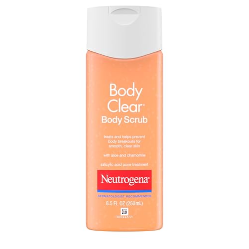 Elefair Tech Neutrogena Body Clear Acne Body Wash & Exfoliating Scrub, 8.5 fl oz - Elefair Tech Official Product View 1