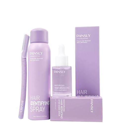 Hair Identifying Spray Kit, Dermaplaning Spray 100mL with After - Product Imagery