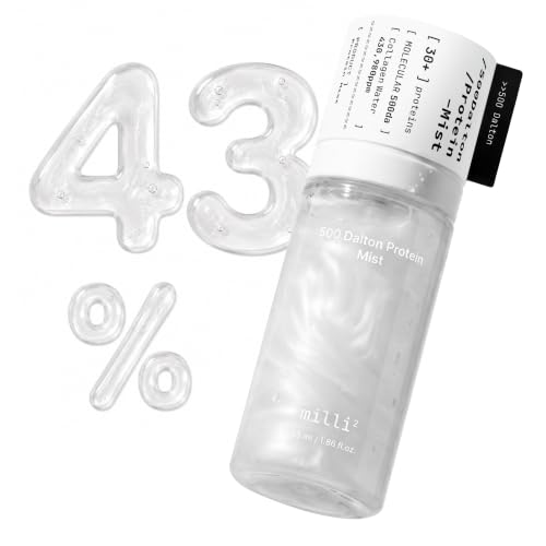 millimilli 500 Dalton Protein Mist with 30 Collagen Peptides, 43% Collagen Complex - millimilli Official Product View 1