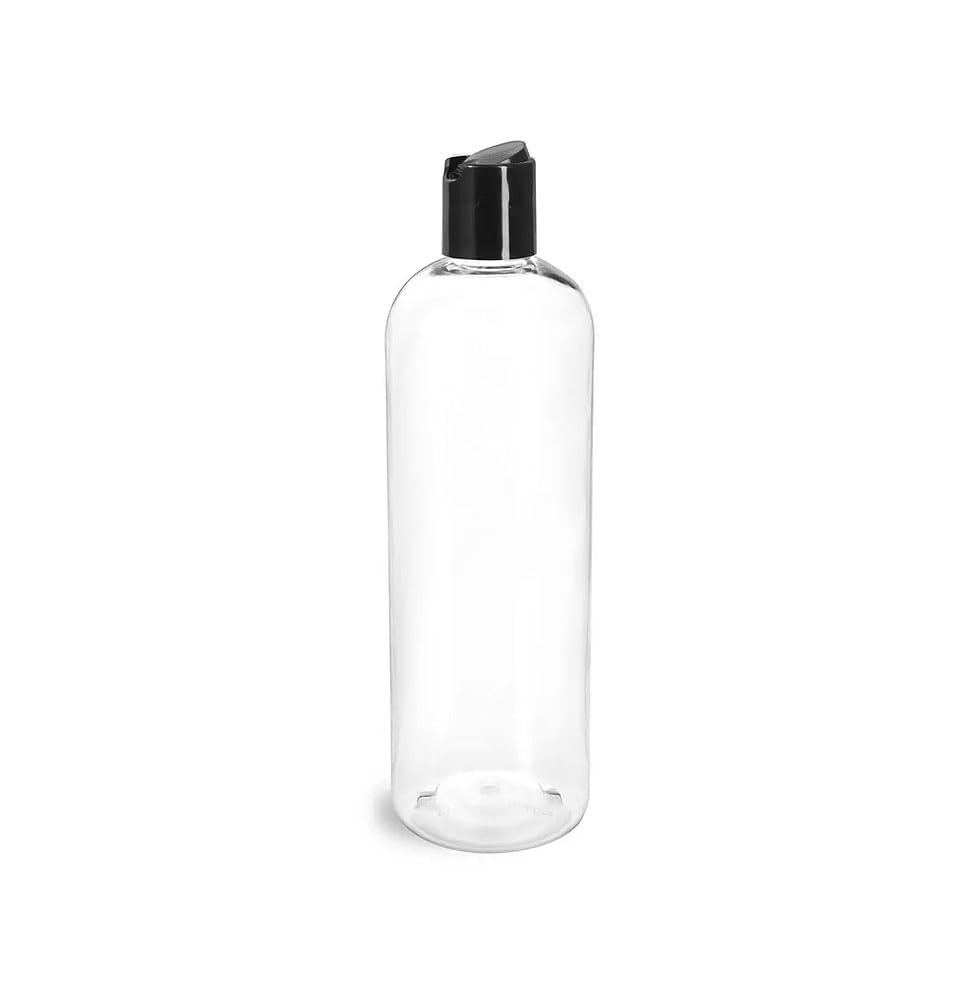 SKS Bottle Packaging 8 Oz Clear Bottles Cosmo Round Plastic - SKS Bottle & Packaging, Inc. Official Imagery - 2