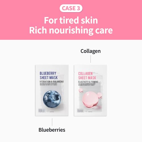 EUNYUL [PACK OF 16 Purity Facial Sheet Mask Pack 16 types Korean - Product Imagery
