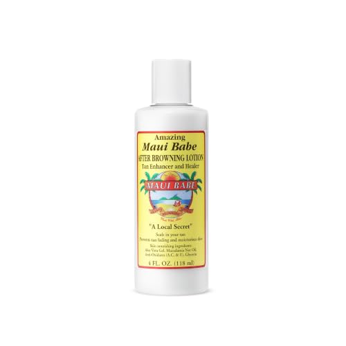 Maui Babe After Browning Lotion - Daily Skin Moisturizer and Tan - Product Imagery