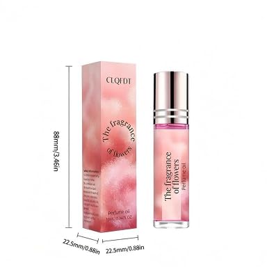 10ML Roll On Rose Perfumes Oil for Women - Product Imagery