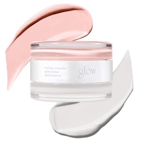glow not dry concealer pink white korean makeup 0 4 oz - glow Official Imagery - 1