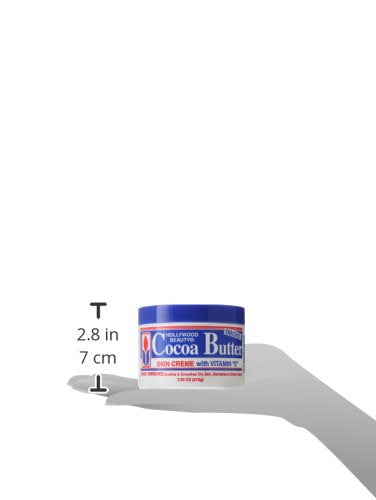 Hollywood Beauty Cream, Cocoa Butter, 7.5 Ounce - Product Imagery
