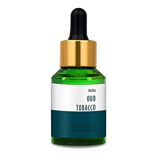 Oud Tobacco Fragrance Oil, MitFlor Single Scented Oil, Large - Product Imagery