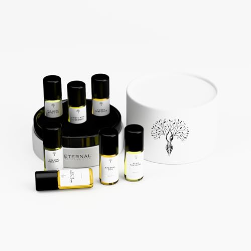 Eternal perfume oils Travel Size Mini Mist Gift Set 7 Piece - Product Imagery